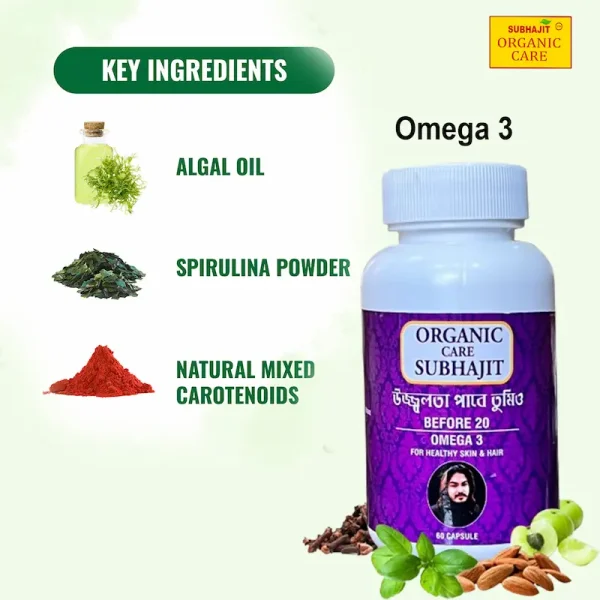 Ingredients of SUBHAJIT ORGANIC CARE Omega 3