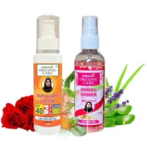 Hydra Toner and Sun Guard Lotion combo