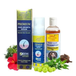 Root Care Shampoo and Hair Growth Serum Combo